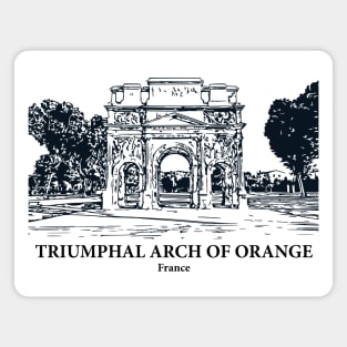 Triumphal Arch of Orange - France Magnet